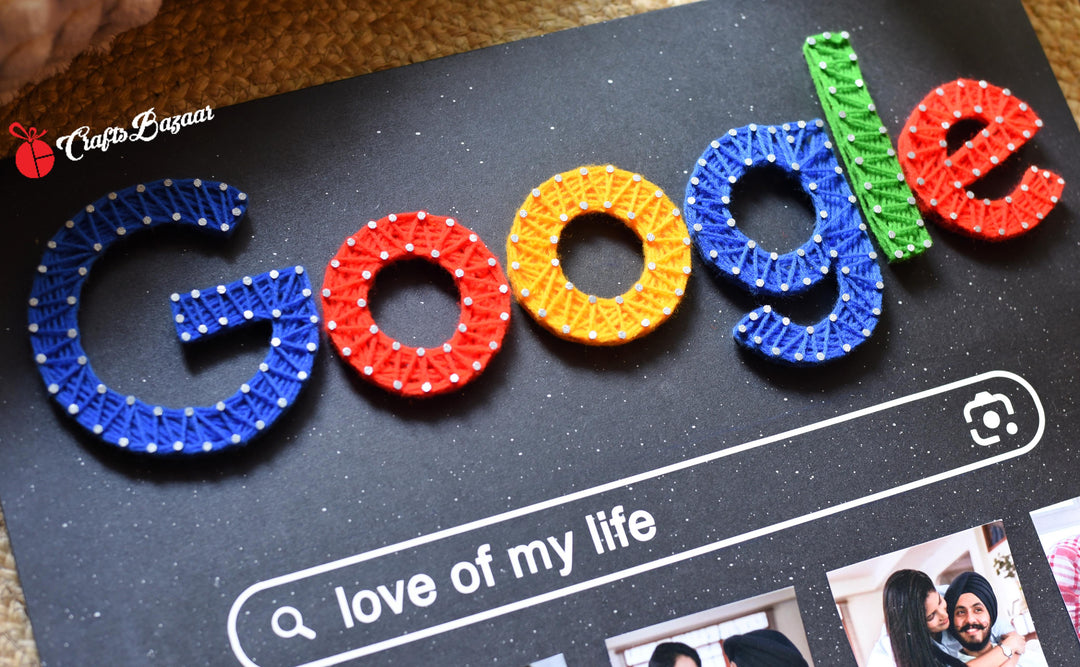 My Google Search String Art