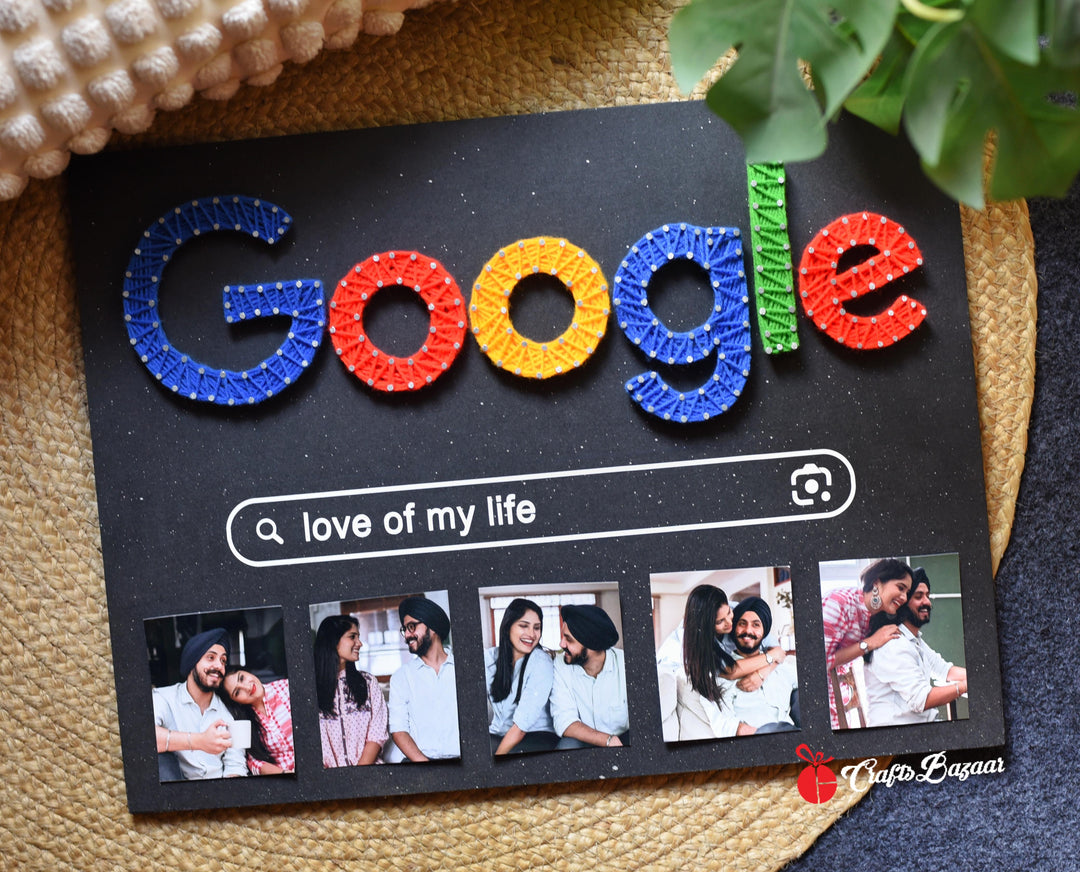 My Google Search String Art