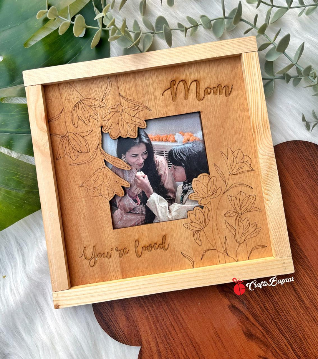 Mom You're Loved- Photo Frame