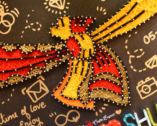 Gathbandhan- Customised Wedding String Art