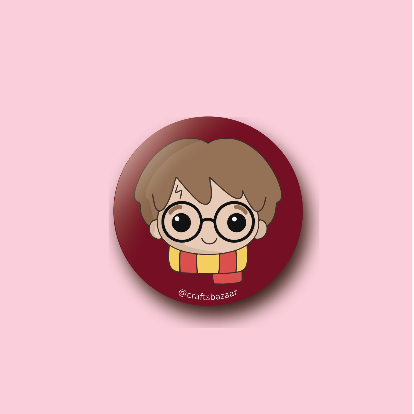 Harry Potter Illustration Button Badge