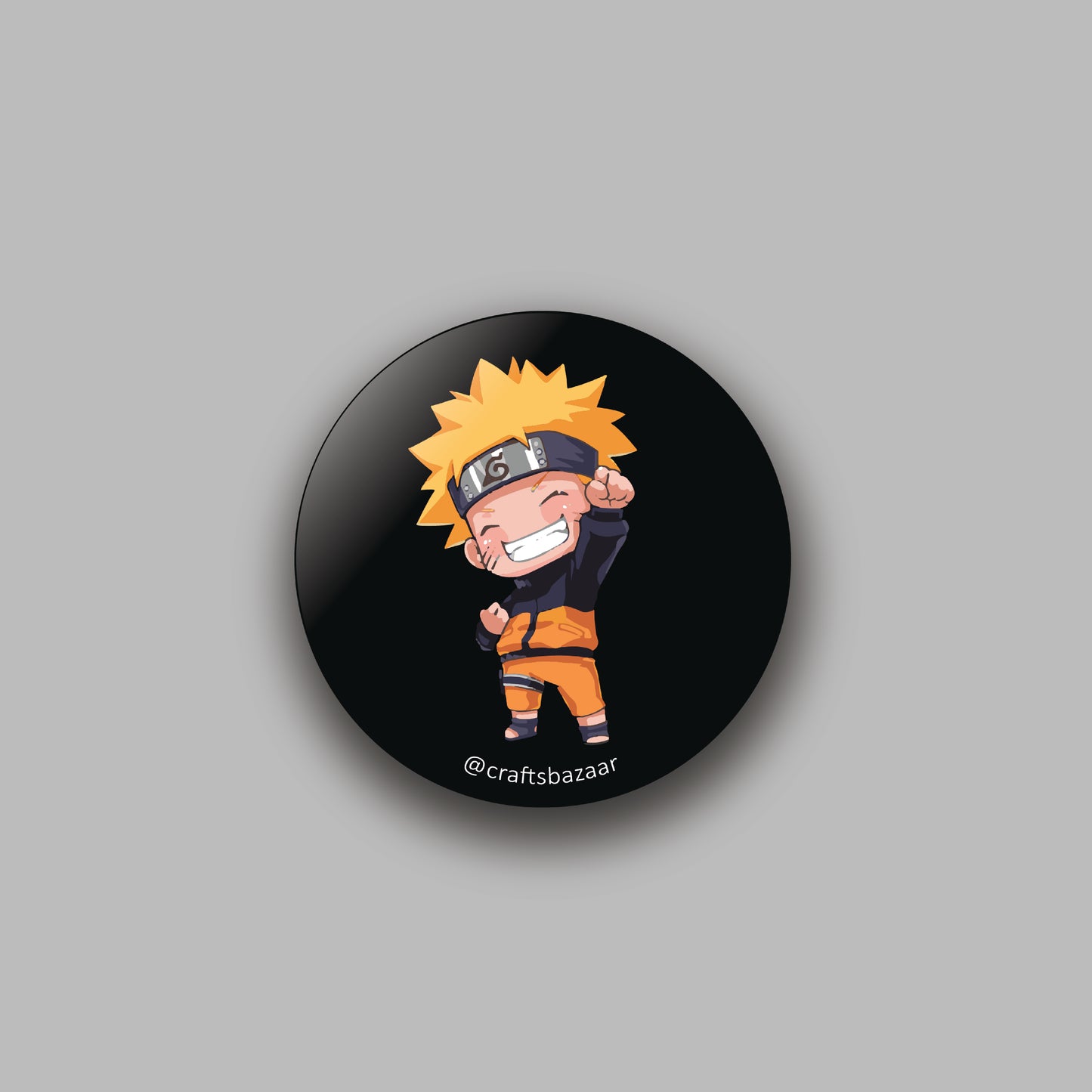 Naruto Button Badge