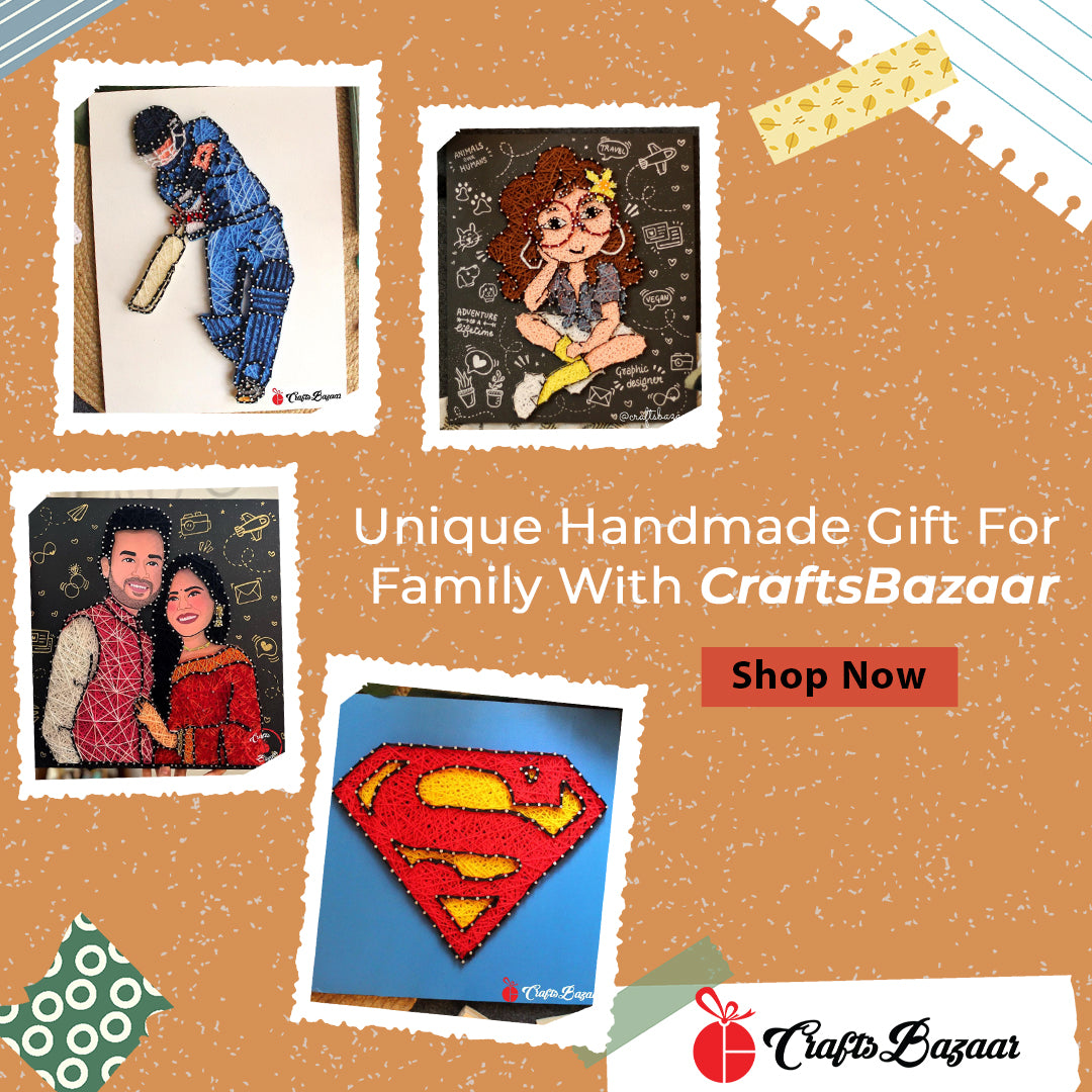 Unique Handmade Gift For Family With CraftsBazaar