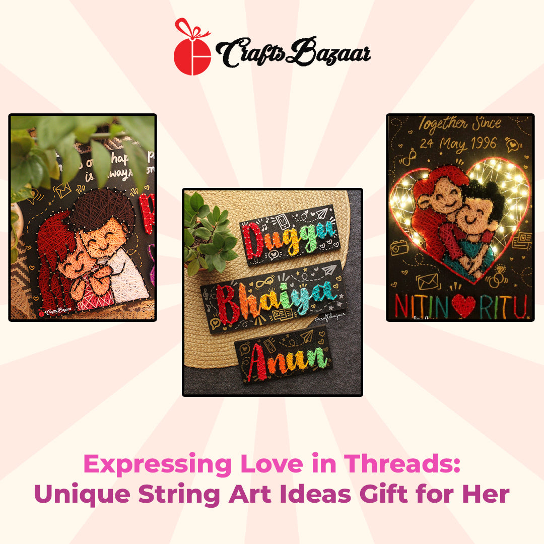 Love Thread Expressing Love in Threads: Unique String Art Ideas Gift for Her ...