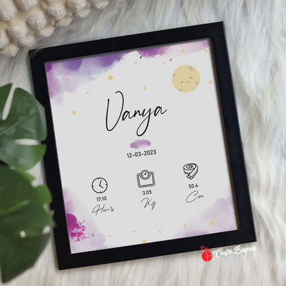 Baby Announcement Frame