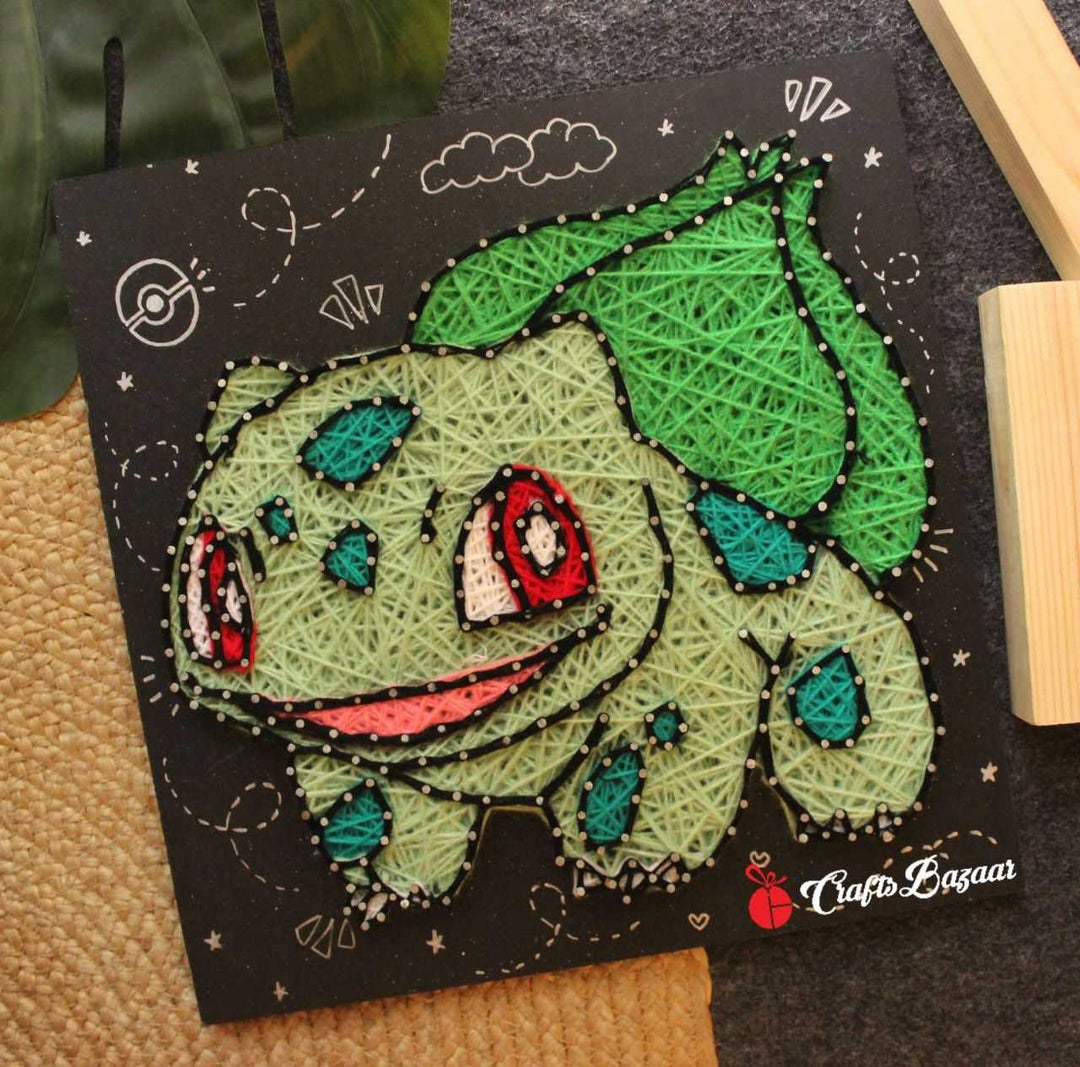 Bulbasaur - String Art - Craftsbazaar