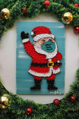 Christmas Santa String Art - Craftsbazaar
