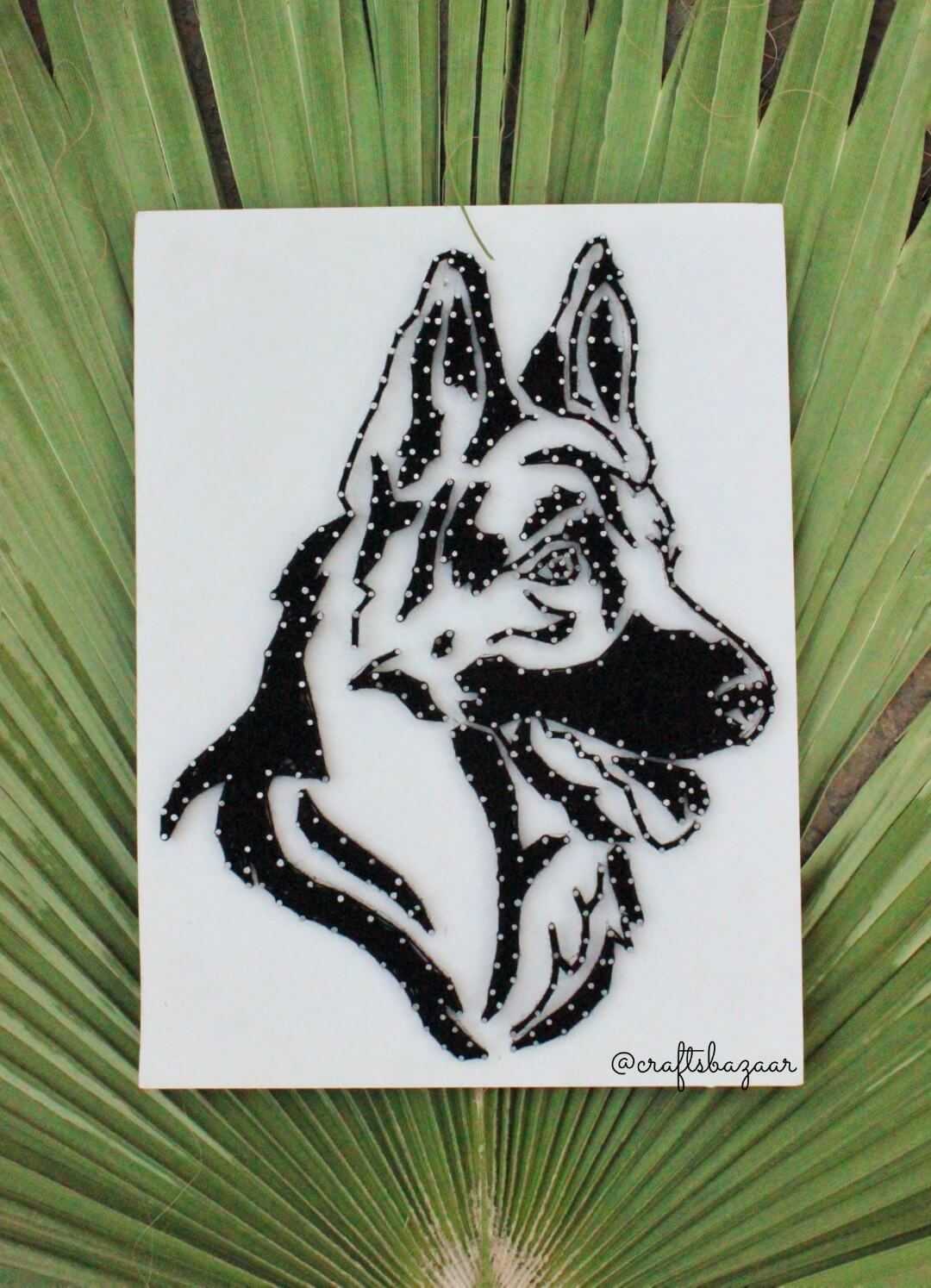 Dog String Art - Craftsbazaar