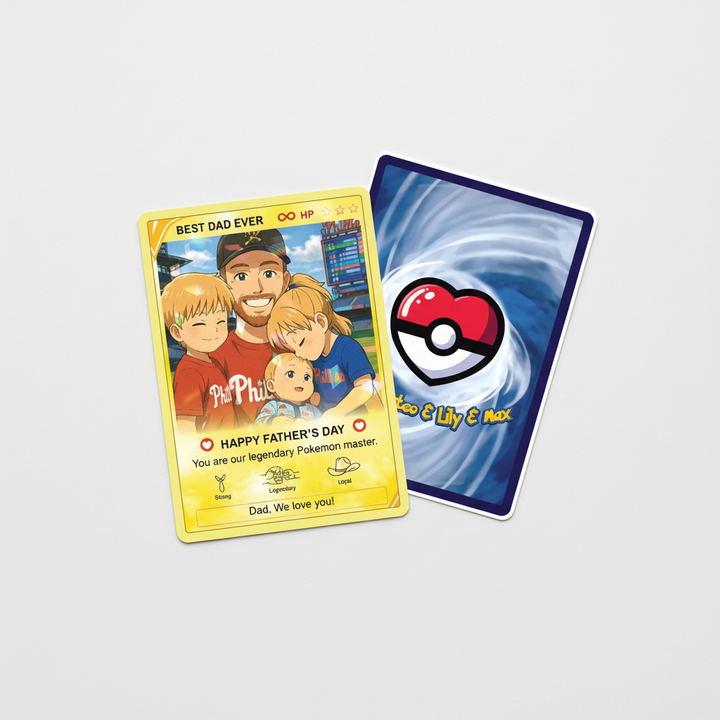 Personalized Anime Card