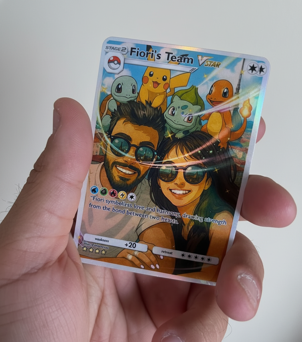 Personalized Anime Card