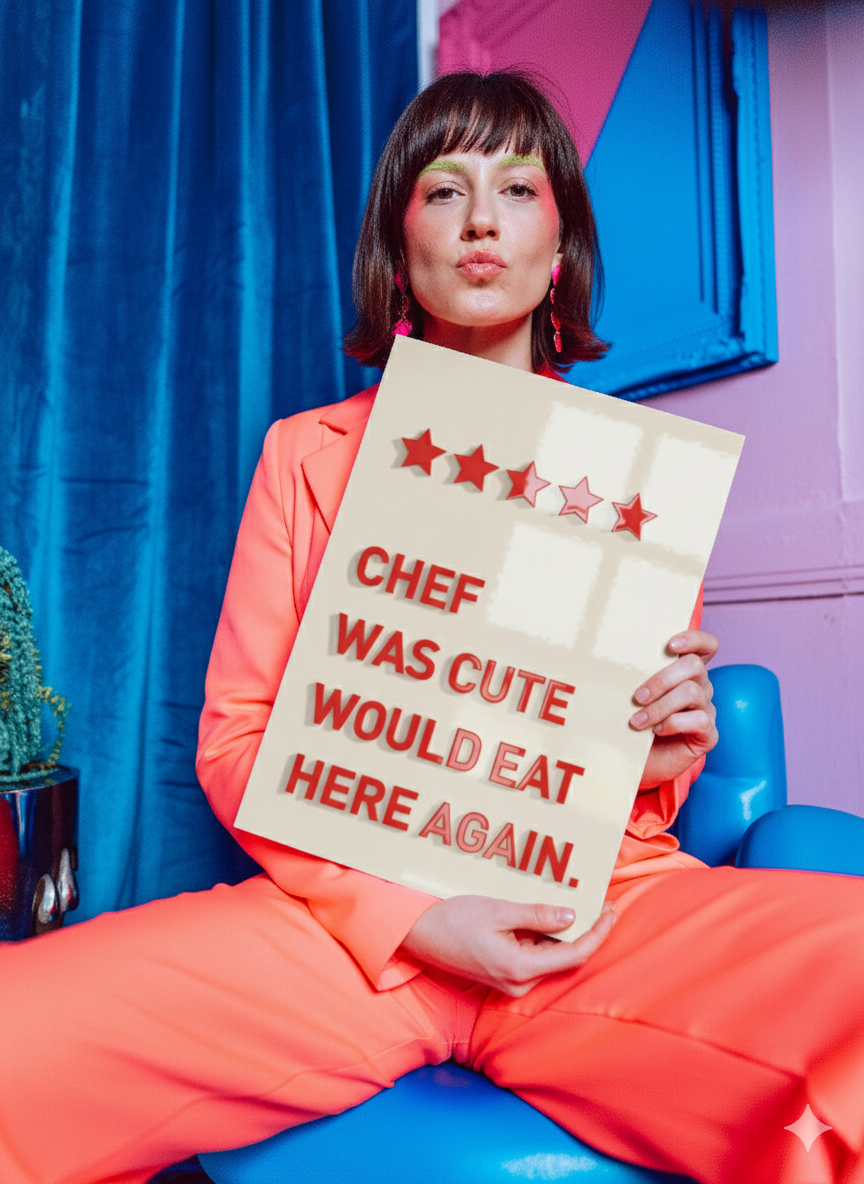 Cute Chef Acrylic Poster