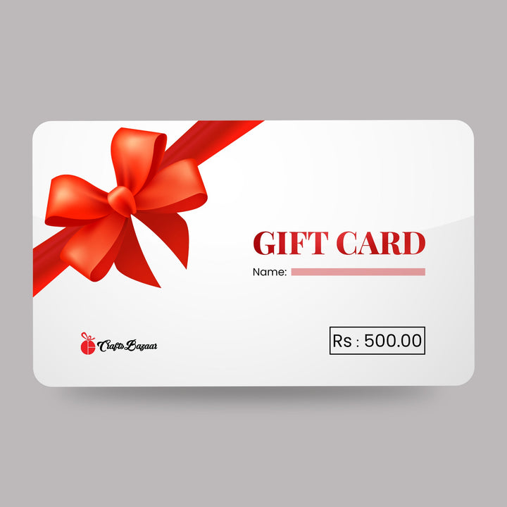 Gift card - Craftsbazaar