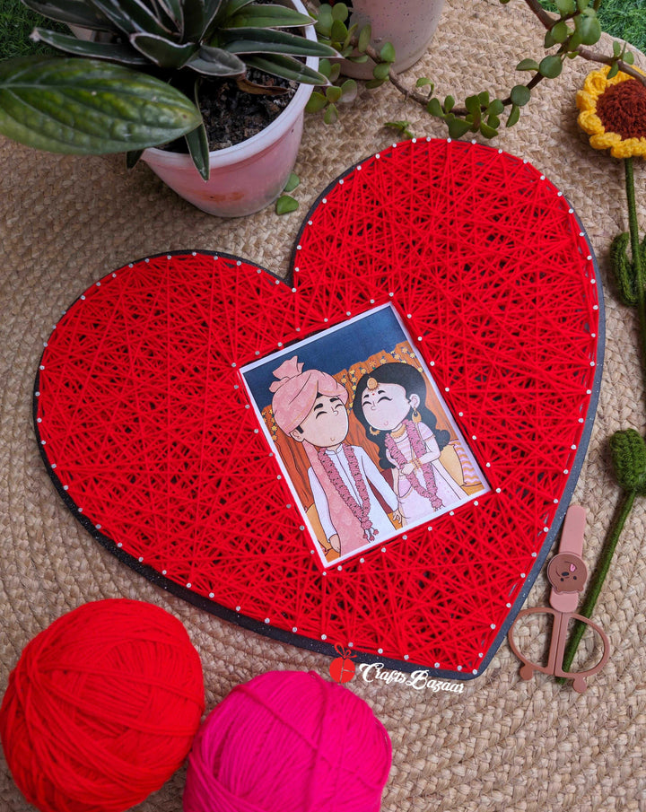 Heart of Love String art - Craftsbazaar