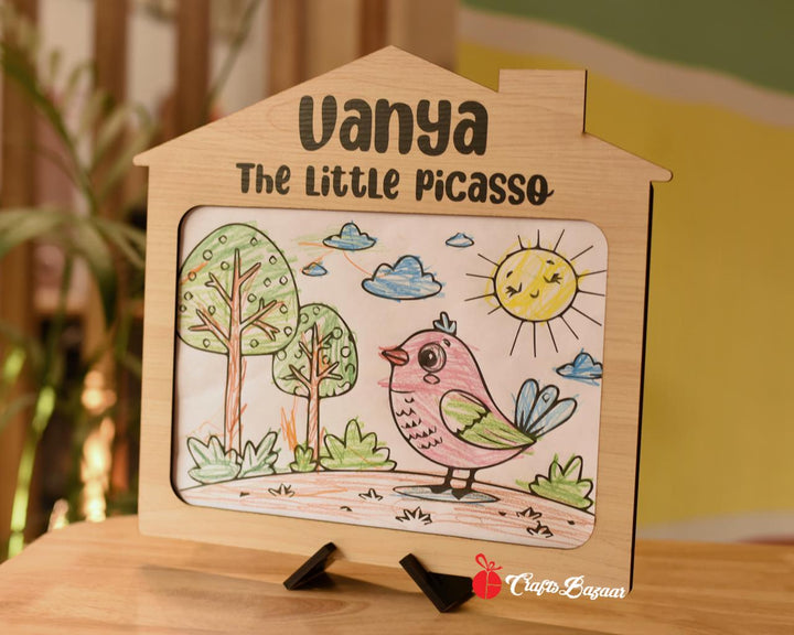 Kid's Art Frame Mountable Painting Display