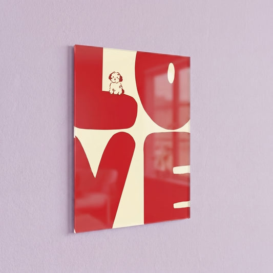 Love Poster Acrylic Poster