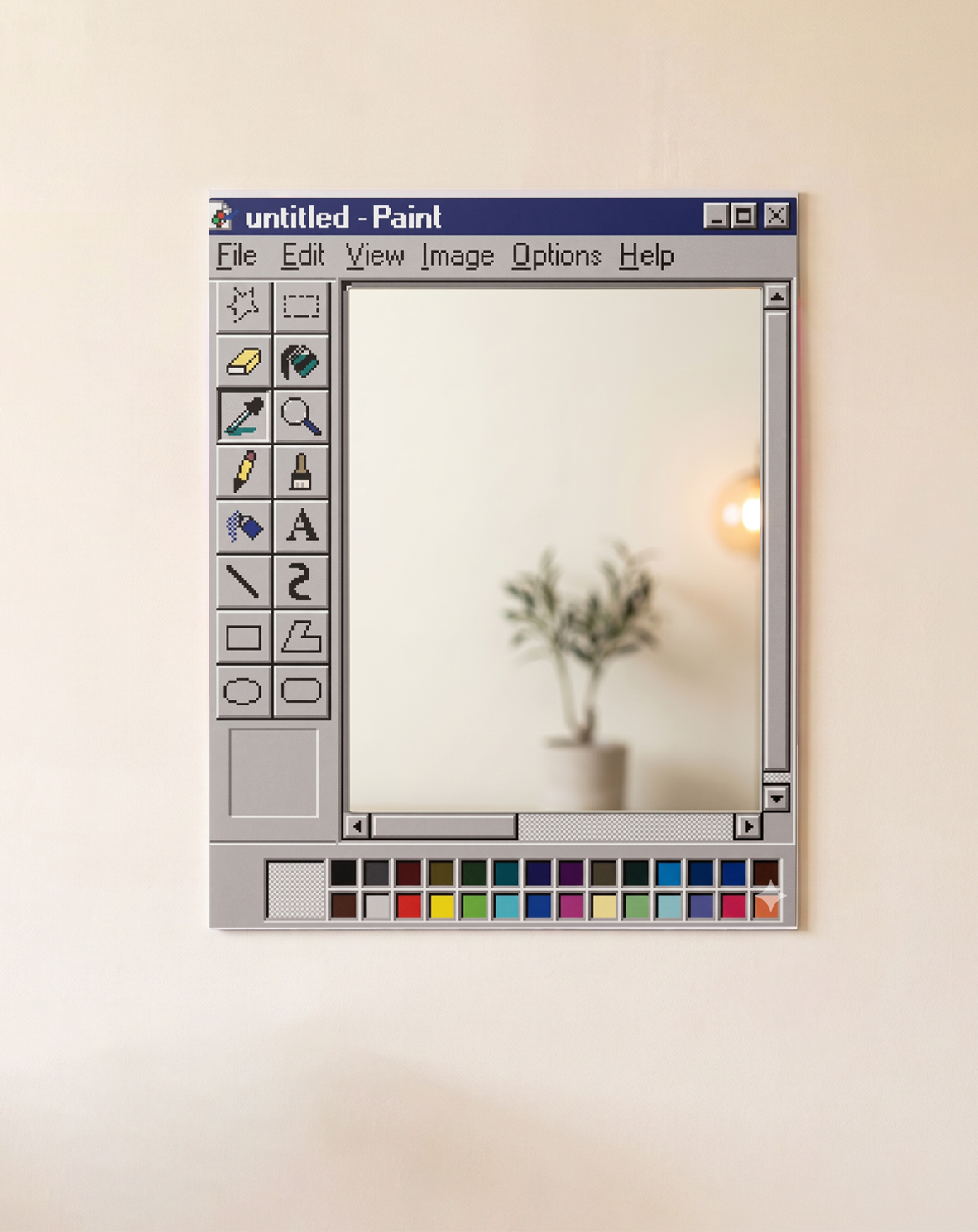 Windows Paint Mirror