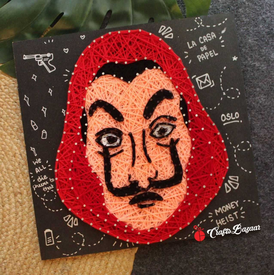 Money Heist - String Art - Craftsbazaar