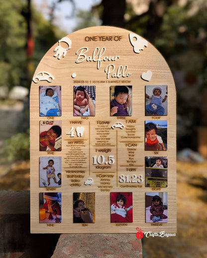 My year of Firsts- Baby Board