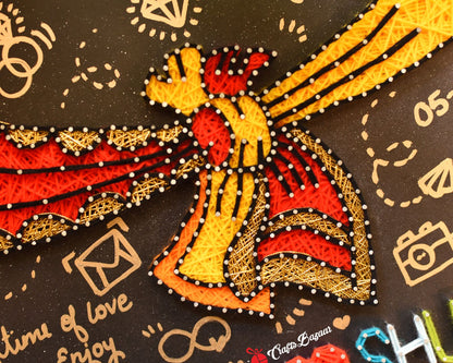 Gathbandhan- Customised Wedding String Art