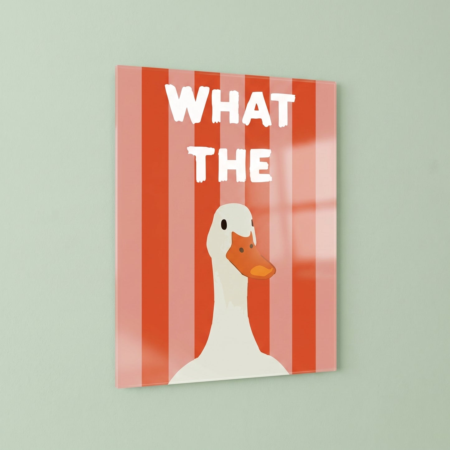 What the Duck Acrylic Poster