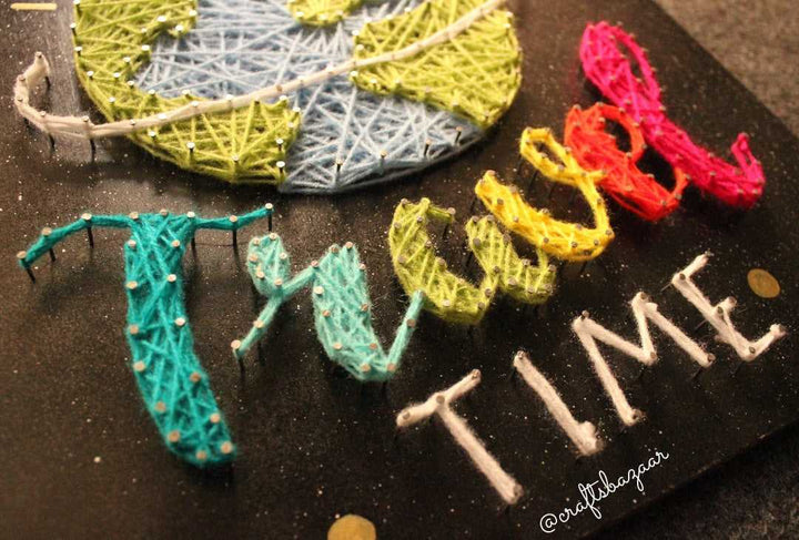 World Travel String Art - Craftsbazaar