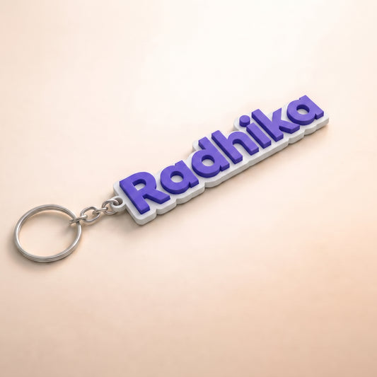 3D Name Keychain