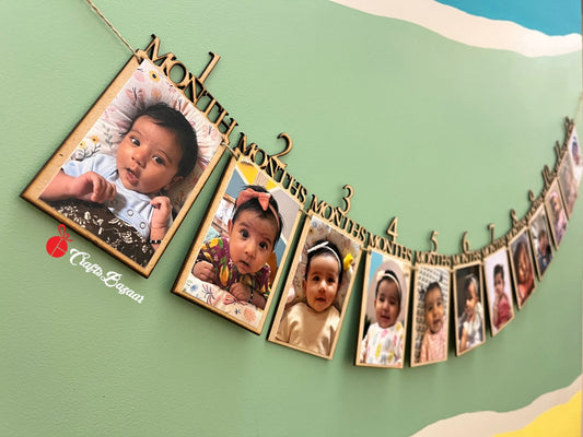 My First Birthday- Memory Hanger
