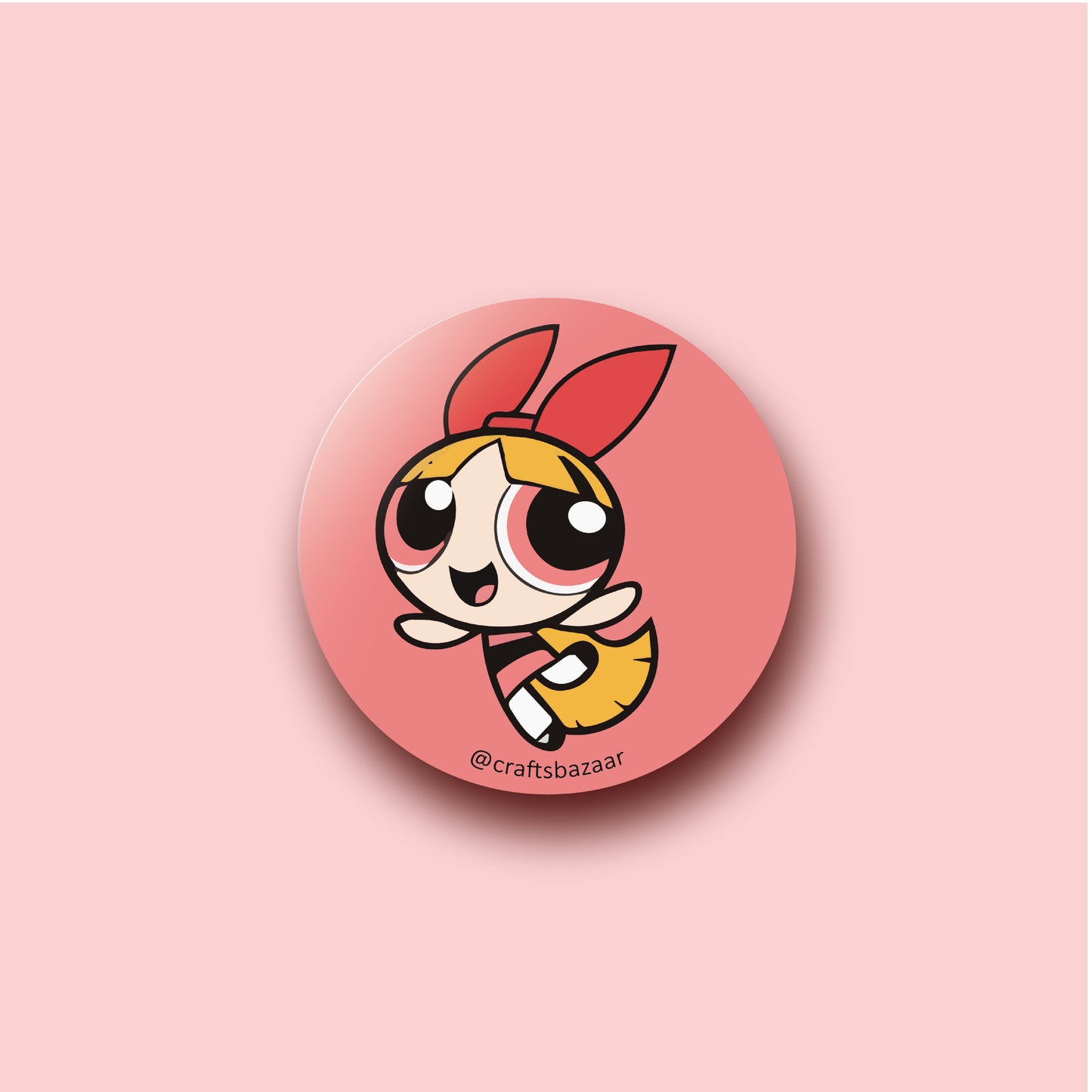 Blossom Button Badge