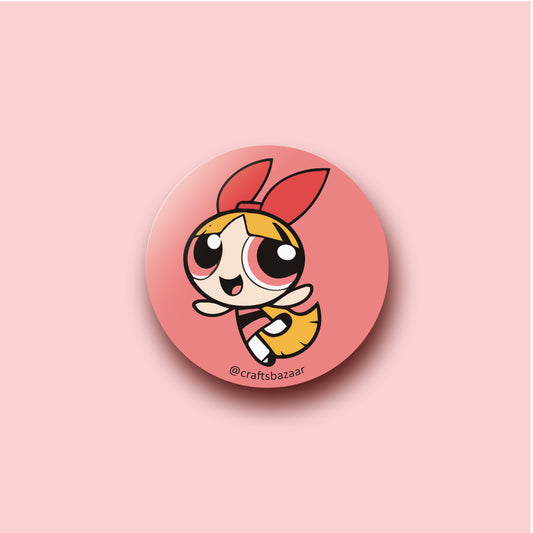 Blossom Button Badge