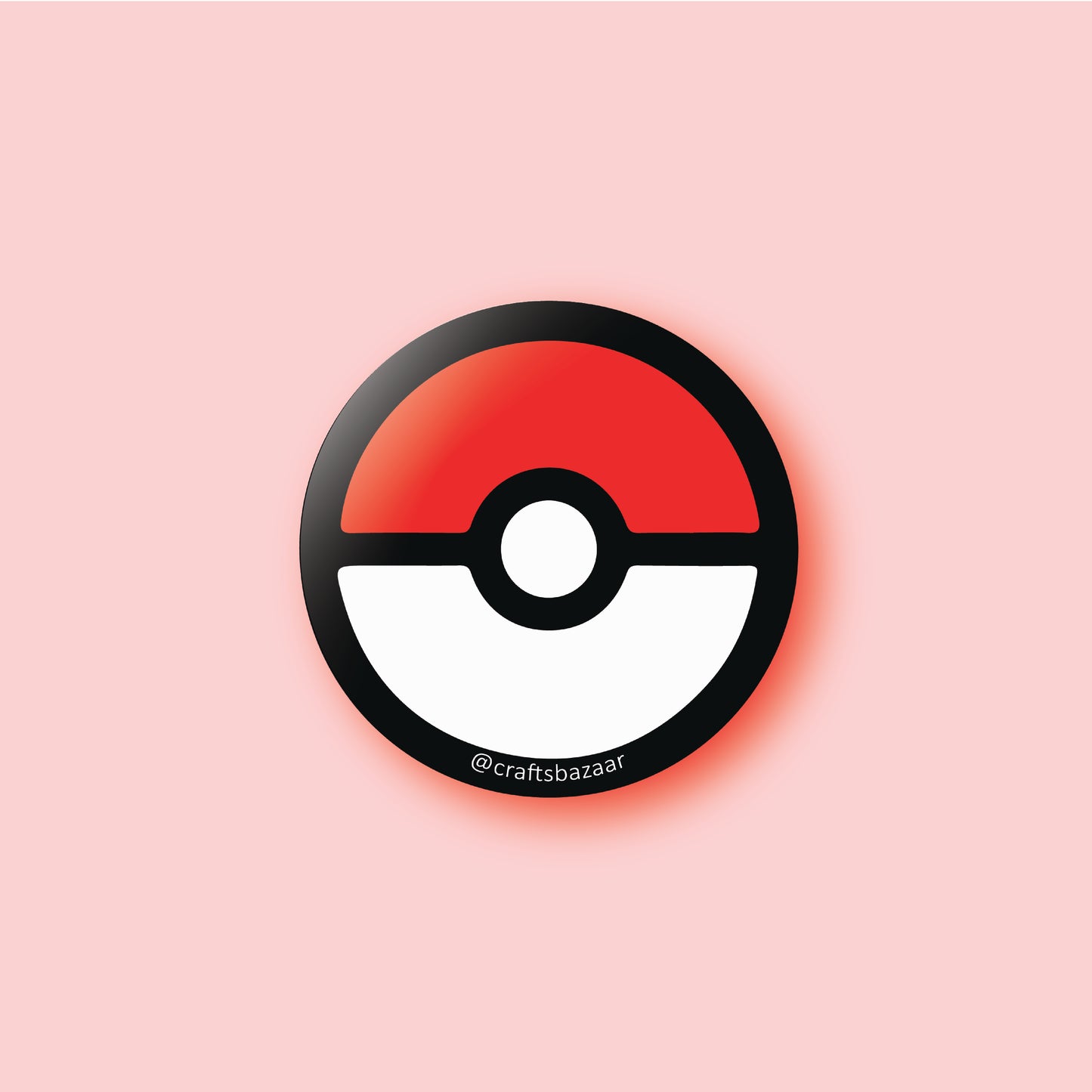 Poké Ball Button Badge