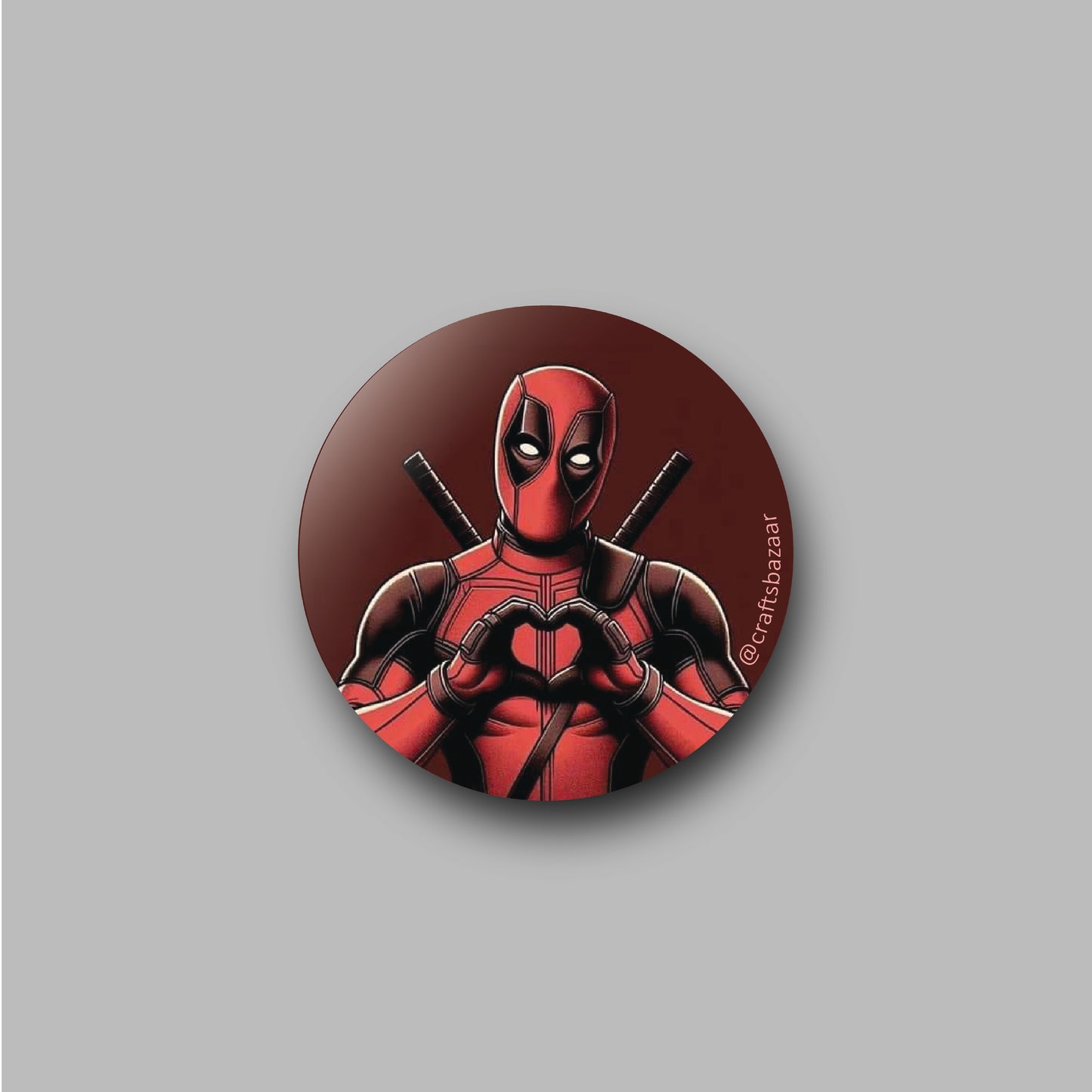 Deadpool Button Badge
