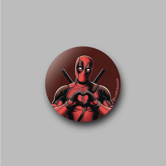 Deadpool Button Badge