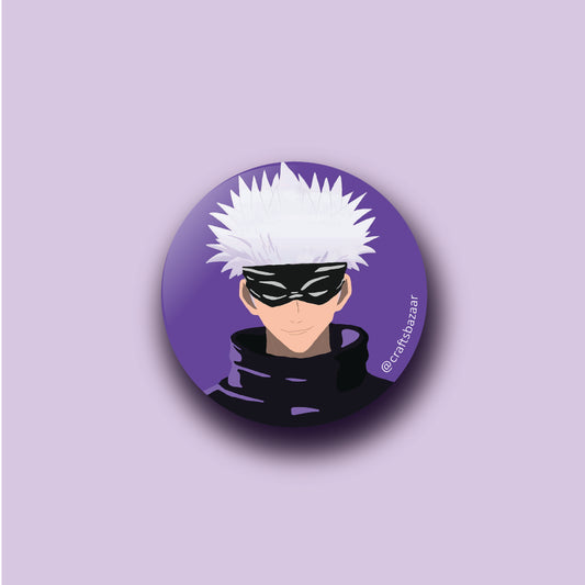 Satoru Gojo Button Badge