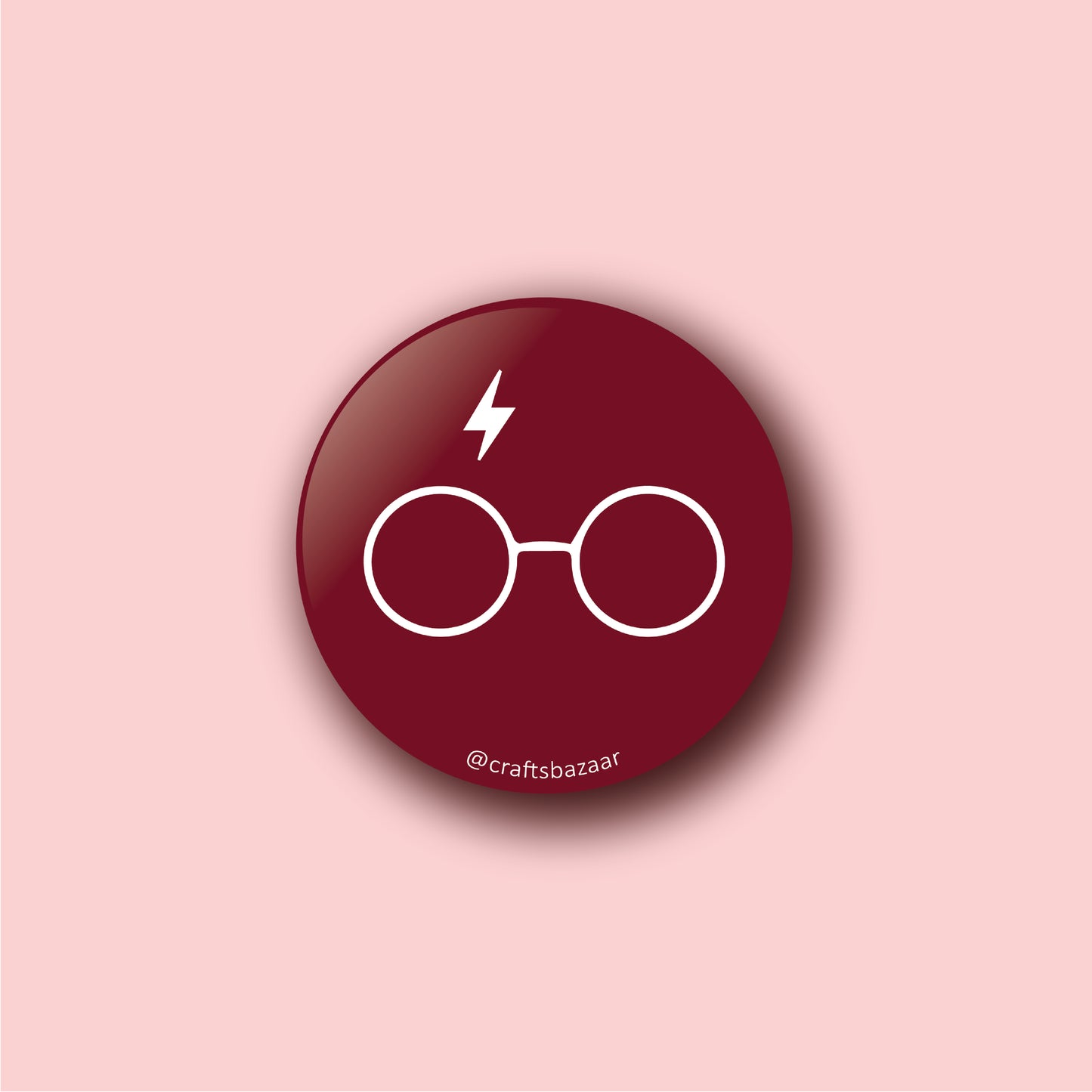 Harry Potter Theme Button Badge