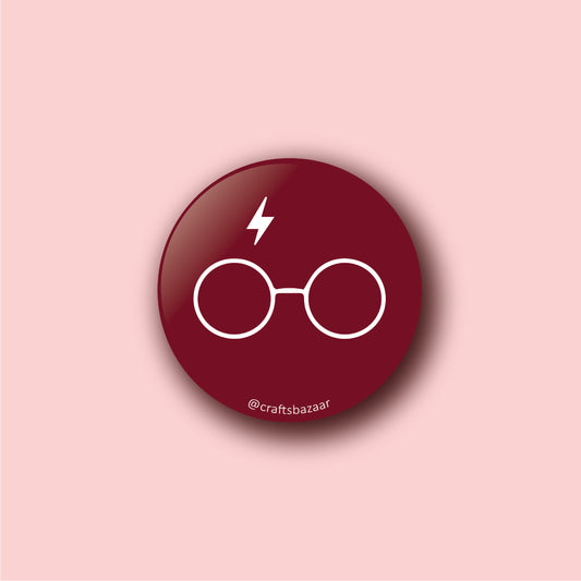 Harry Potter Theme Button Badge