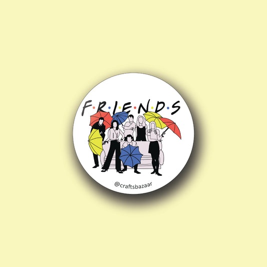F.R.I.E.N.D.S Button Badge