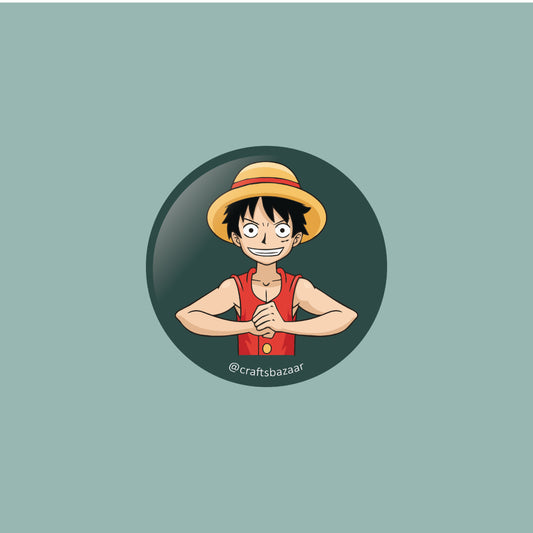 Luffy Button Badge