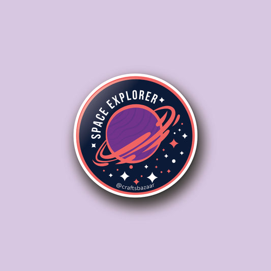 Space Explorer Button Badge
