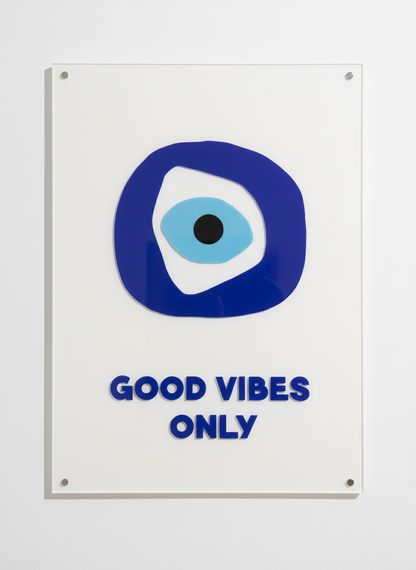 Evil Eye Acrylic Poster