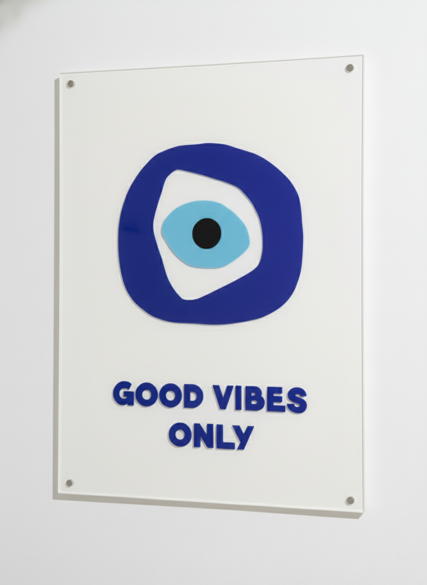 Evil Eye Acrylic Poster