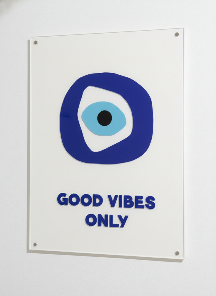 Evil Eye Acrylic Poster