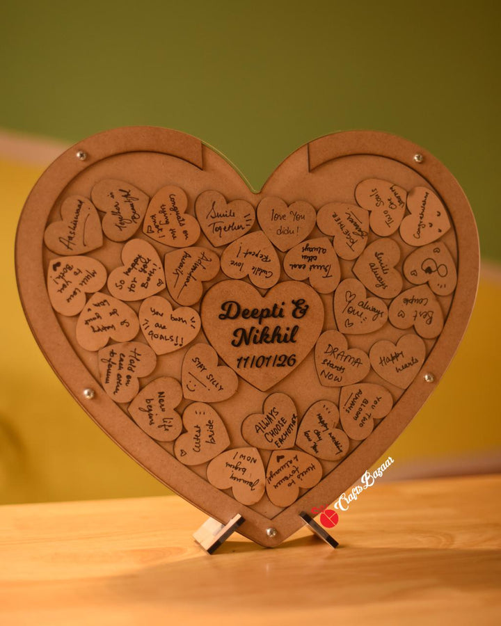 Celebrations Guest Heart Dropbox