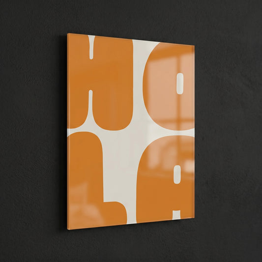 Hola Acrylic Poster