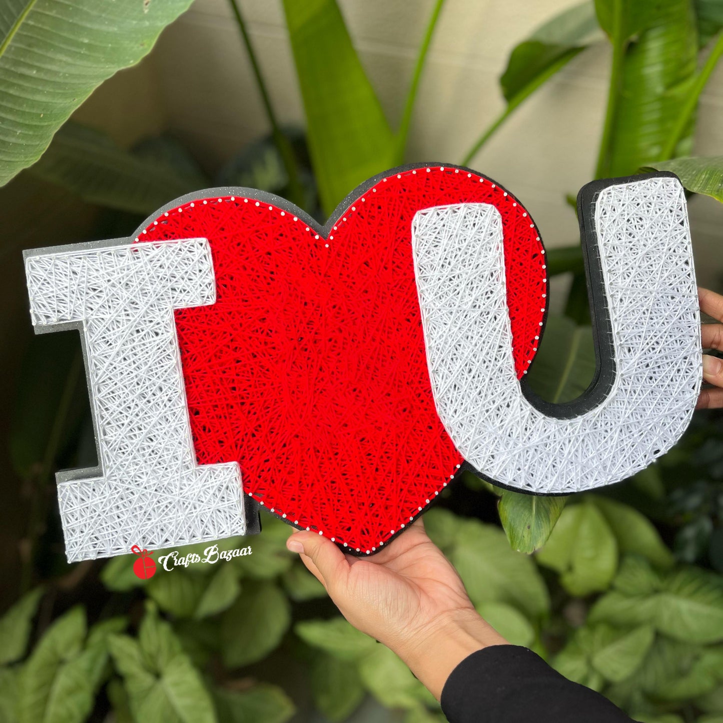 I Love You string art