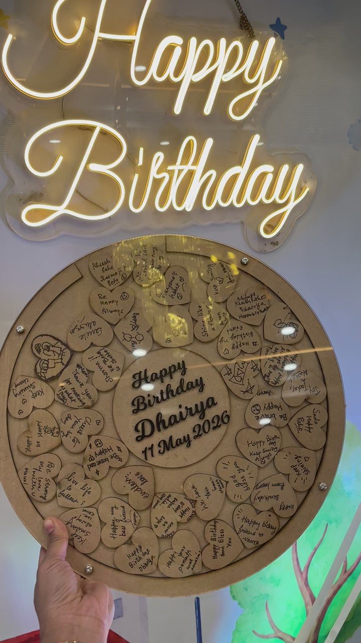 Birthday Guest Dropbox