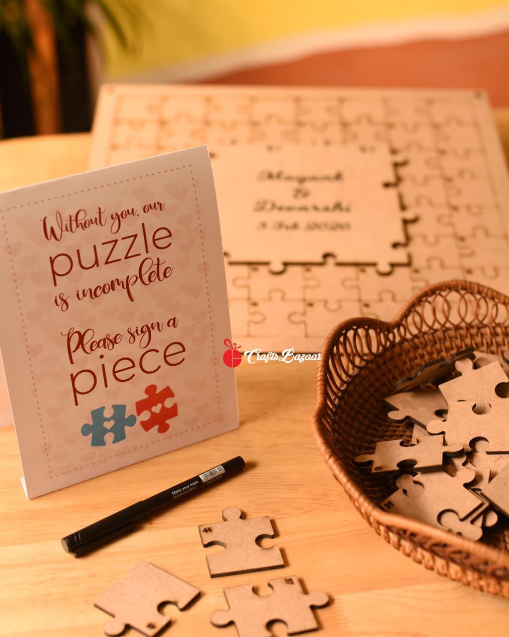 Celebrations Guest Puzzle Dropbox